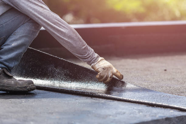 Professional Vapor Barrier Installation technician working in Springville, VA